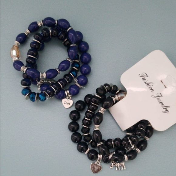 3-4pcs/set Fashion Boho Bracelets & Bangles Women - Picture 4 of 6